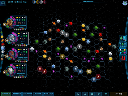 ภาพหน้าจอโครงการ Gaia