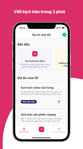 Android application Viguba - Viết giúp bạn screenshort