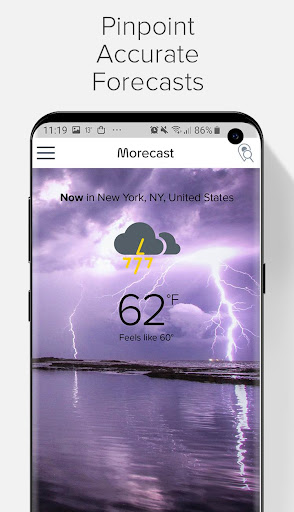 Weather & Radar - Morecast - Weather - apps