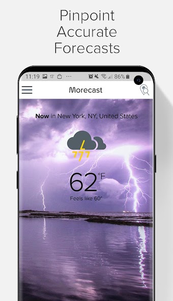 Weather & Radar - Morecast banner