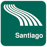 Santiago Map offline icon