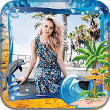 Beach Selfie Photo Frames HD icon