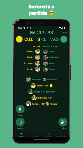 SorteioFut: Sorteio de times Screen 2