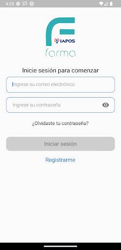 Android application FarmaIAPOS screenshort