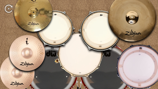 Android application Virtual Drum screenshort
