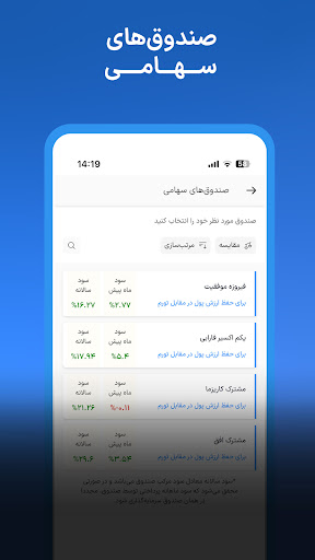 ازکی سرمایه Screen 3