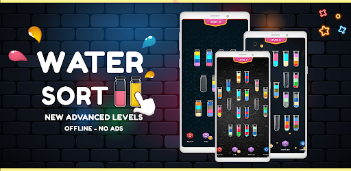 Android application Water Sort - Color Puzzle Pro screenshort