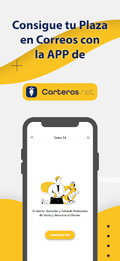 Android application Carteros.net - Test de Correos screenshort