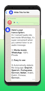 Convert Audio to Text: Transcribe Meeting WhatsApp 1.0.46 APK screenshots 14