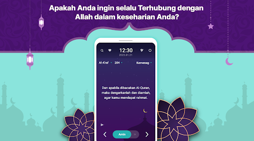Android application MuslimOn: Quran Doa Layarkunci screenshort