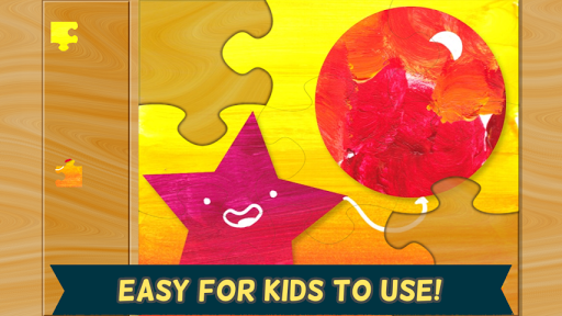 Screenshot of Shape Games for Kids: Puzzles