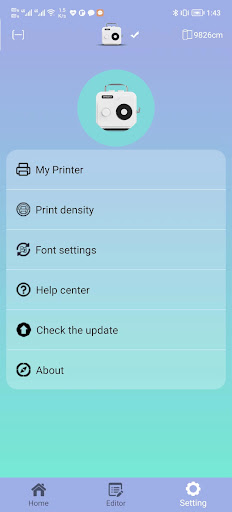 Mini Printer - RONGTA Screen 3
