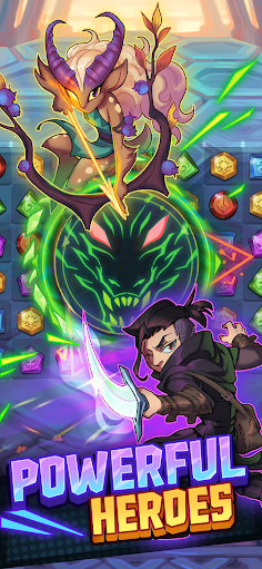 Puzzle Brawl: Match 3 PvP RPG - Screenshot 3
