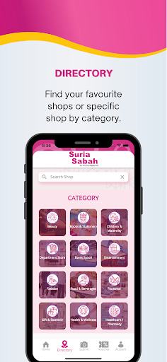 Android application Suria Sabah screenshort
