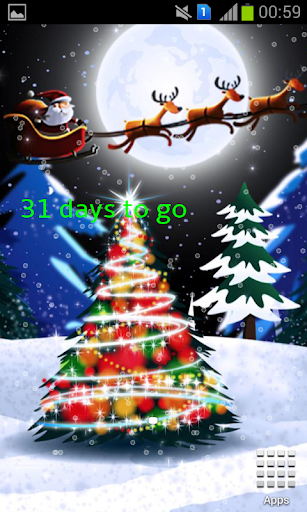 Android application Days Until Christmas screenshort