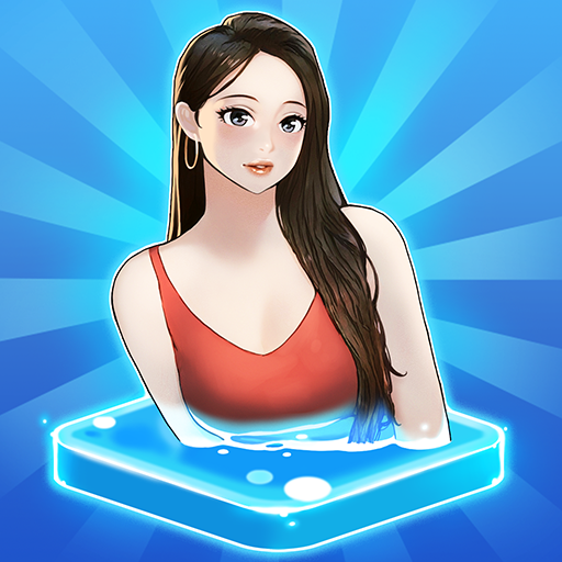 Sexy merge girls: idle tycoon logo