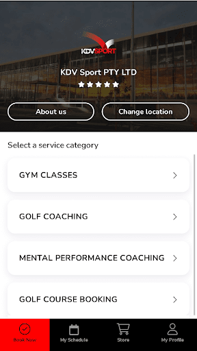 KDV Sport PTY LTD Screen 2