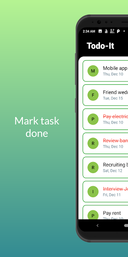 Todo-it Screen 2