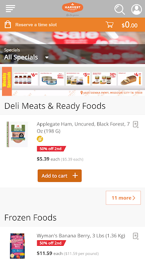 Android application HMGrocerant screenshort