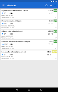 Avia Weather - METAR & TAF Bildschirmfoto