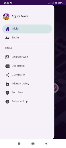 Radio Agua Viva Screen 2