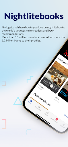 Android application Nightlitebooks screenshort