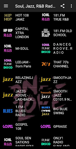 Soul, Rnb, 70's music Screenshot 2 - AppWisp.com