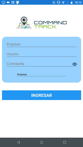 Android application CommandTrack Mobile screenshort
