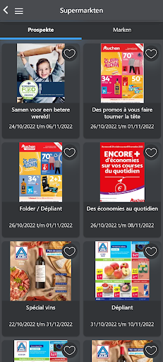 Android application Promo & AlleFolders Belgien screenshort