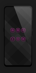Matte Glass Pink Icon Pack