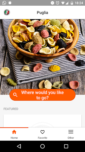 Android application Apulia – Sleeping and Eating screenshort