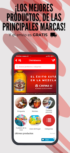 Android application Distriapp co screenshort