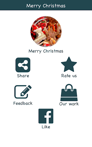 Android application Merry Christmas Decoration screenshort