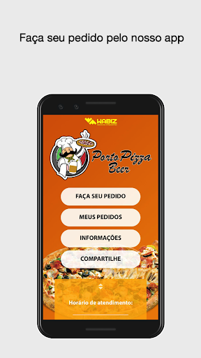Android application Porto Pizza Beer screenshort