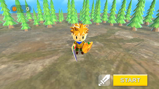 Android application Hungry Warrior screenshort