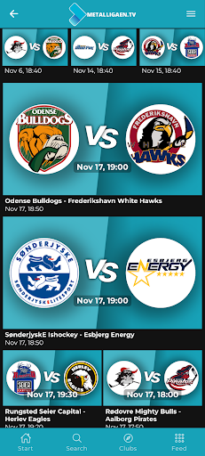 Android application Metalligaen.tv screenshort