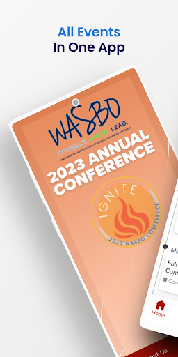Android application WASBO Events screenshort