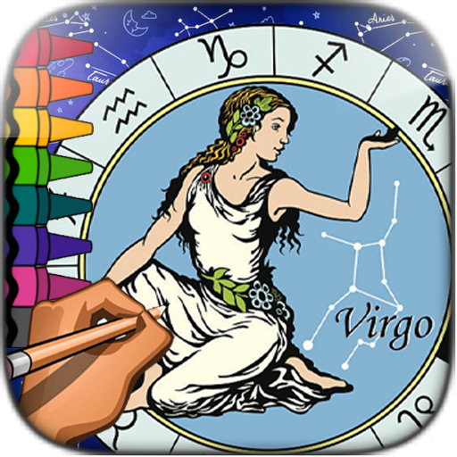 Zodiac Sign Coloring Pages logo