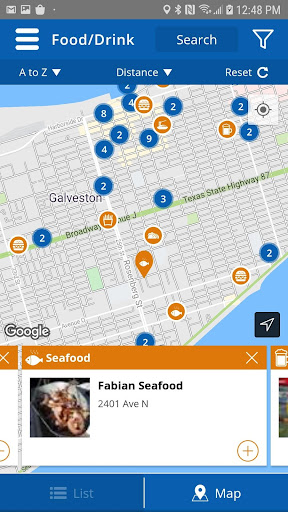 Screenshot of Visit Galveston