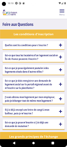 Échanger Habiter Screen 3