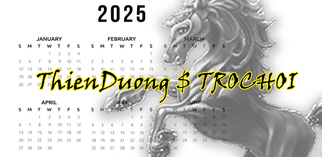 TDTC- Horse Calendar 2025