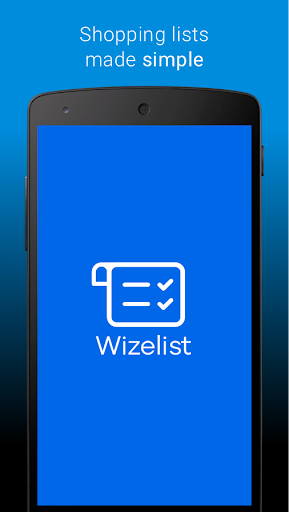 Android application Wizelist - Shopping List screenshort