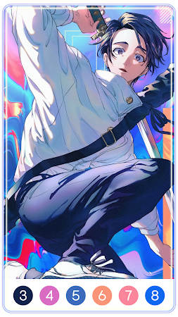 Game screenshot Jujutsu Kaisen Coloring Game hack