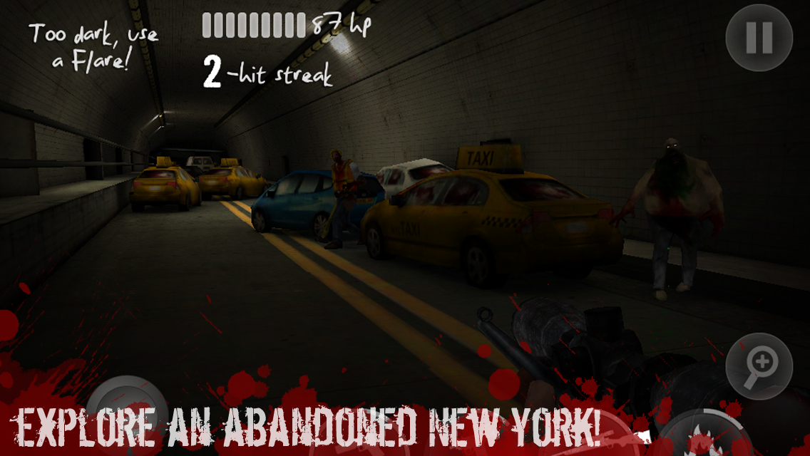 Android application N.Y.Zombies 2 - Story Based Zombie Shooter screenshort