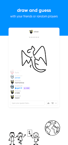 Panda Draw - Multiplayer Draw and Guess Game 5.4 screenshots 1