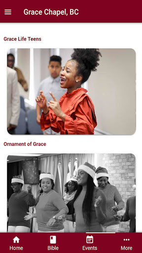 Android application Grace Chapel BC screenshort