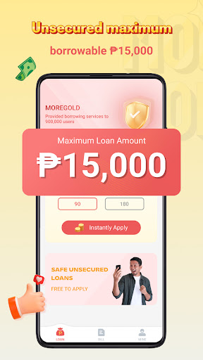MoreGold-Online Cash App Screen 2
