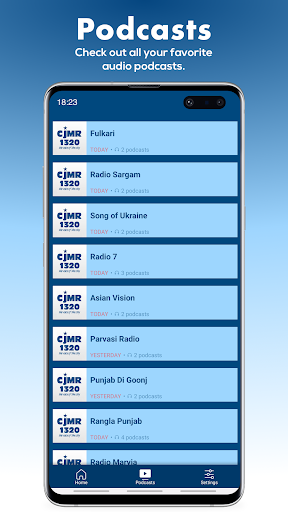 CJMR 1320 Radio Screen 2