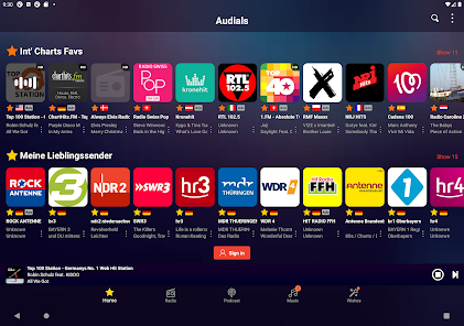 Captura 7 Audials Play Pro Radio+Podcast android