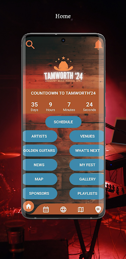 Android application Tamworth '24 screenshort